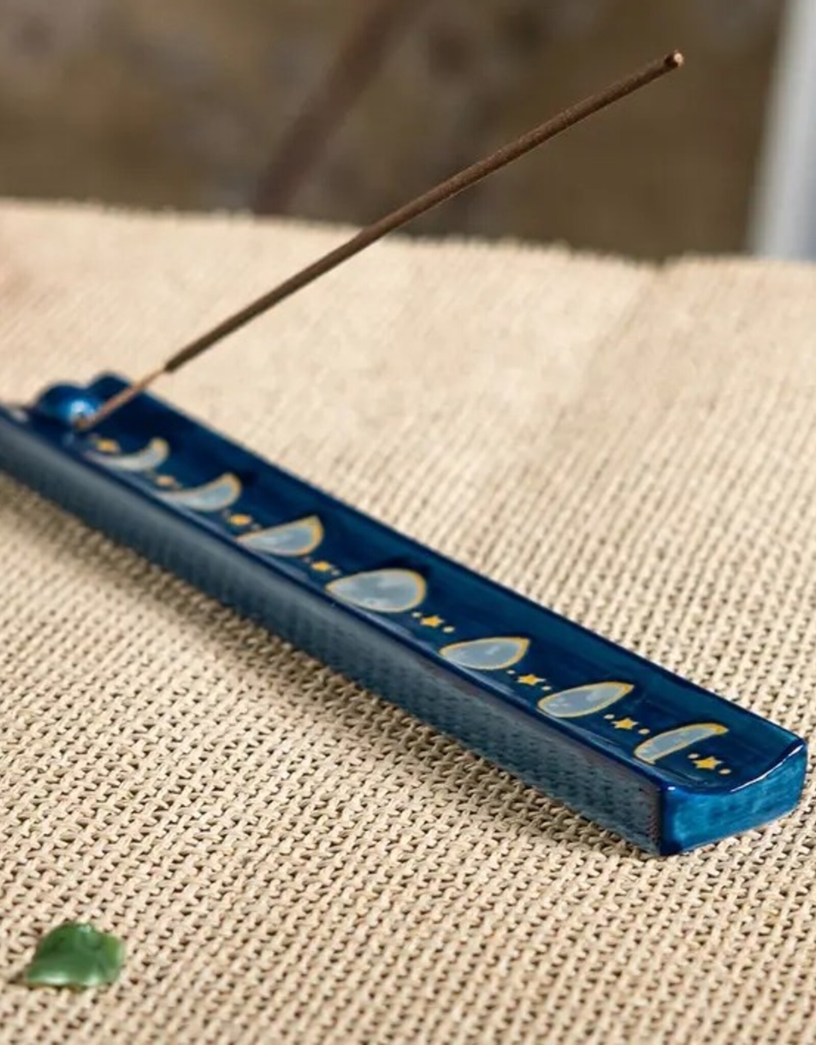 Moon Phases Ceramic Incense Burner