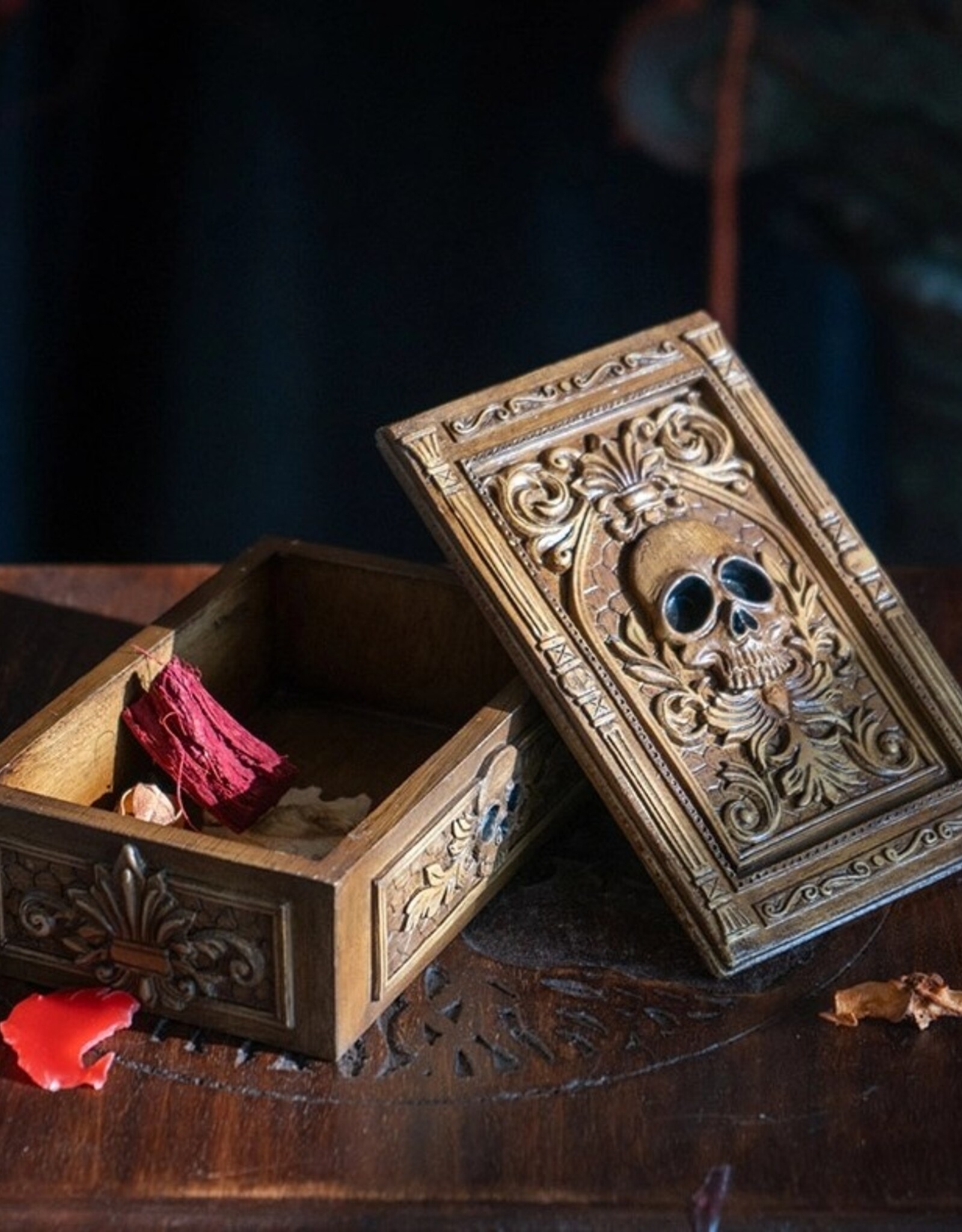 Skull Tarot Box