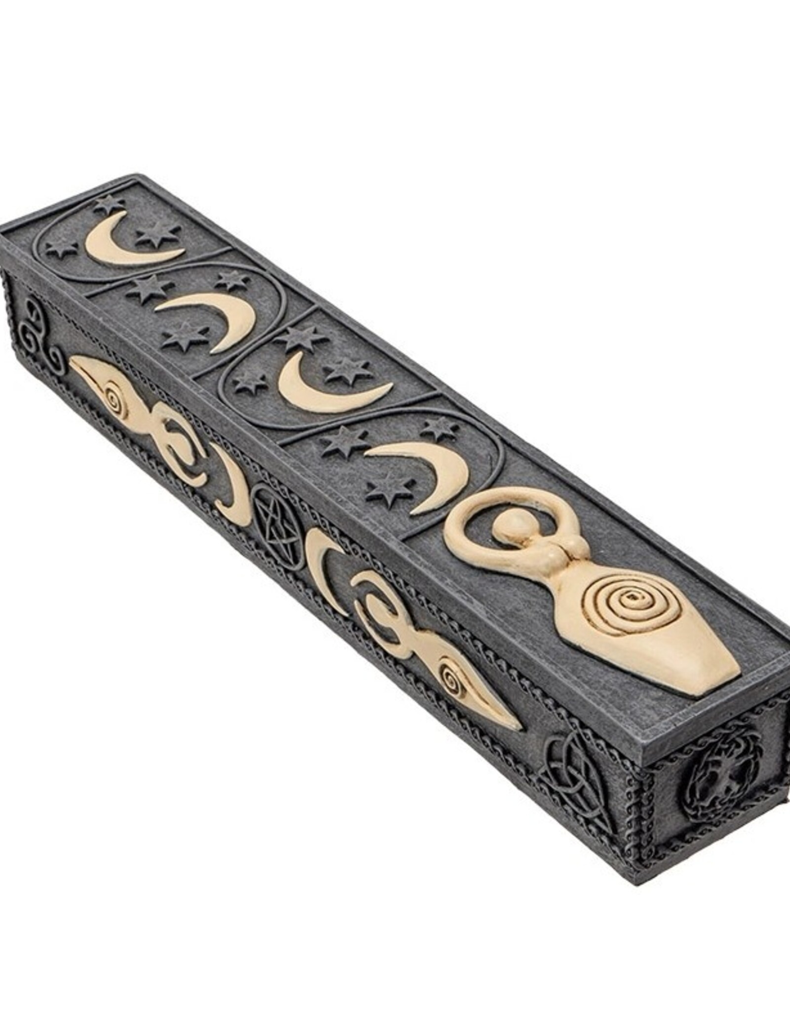 Spiral Goddess Incense Box Burner