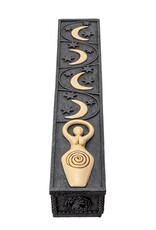 Spiral Goddess Incense Box Burner