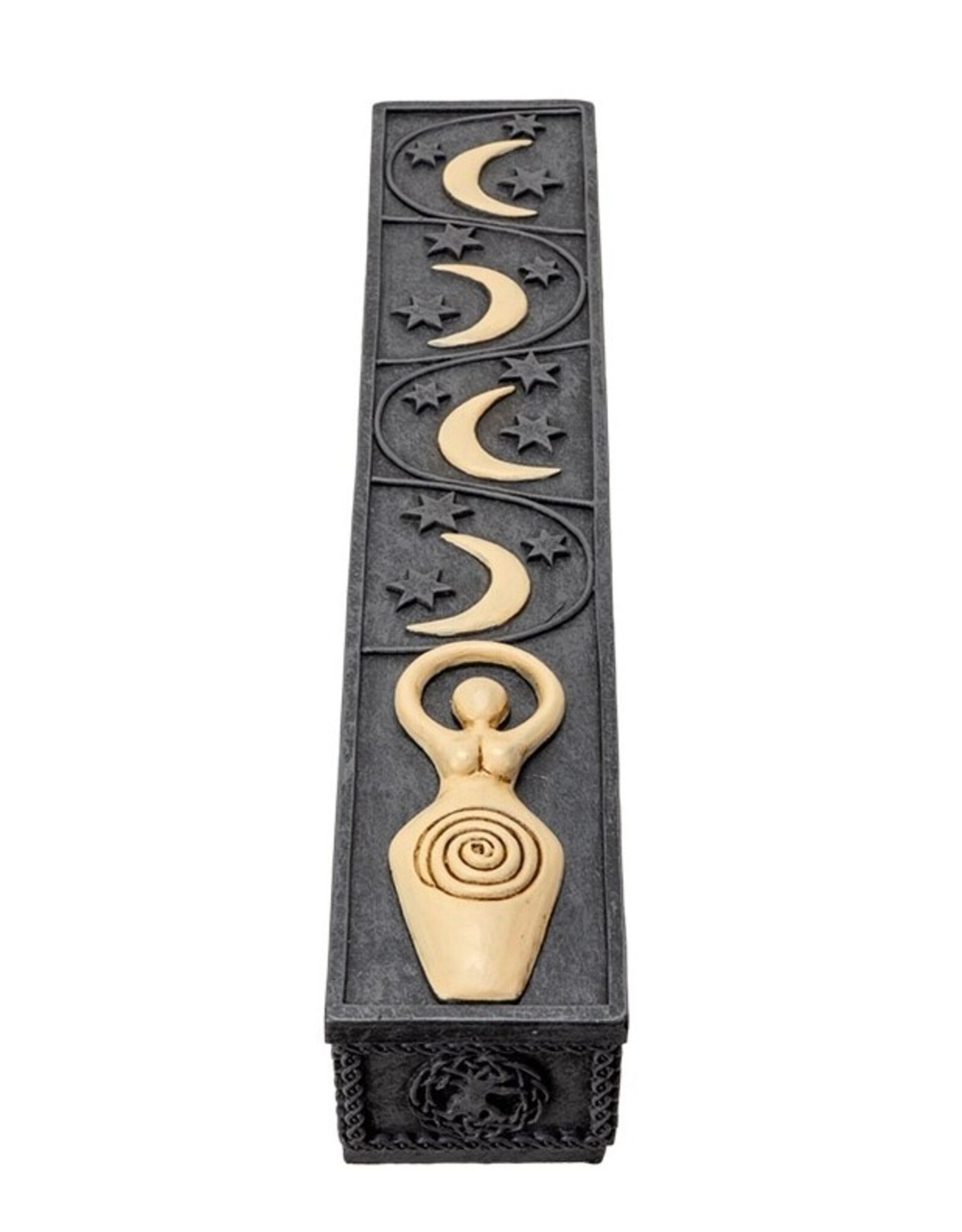 Spiral Goddess Incense Box Burner