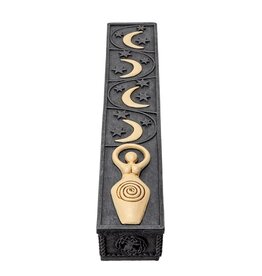 Pacific Trading -Spiral Goddess Incense Box Burner