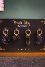 Mystic Mog Black Cat Keyrings