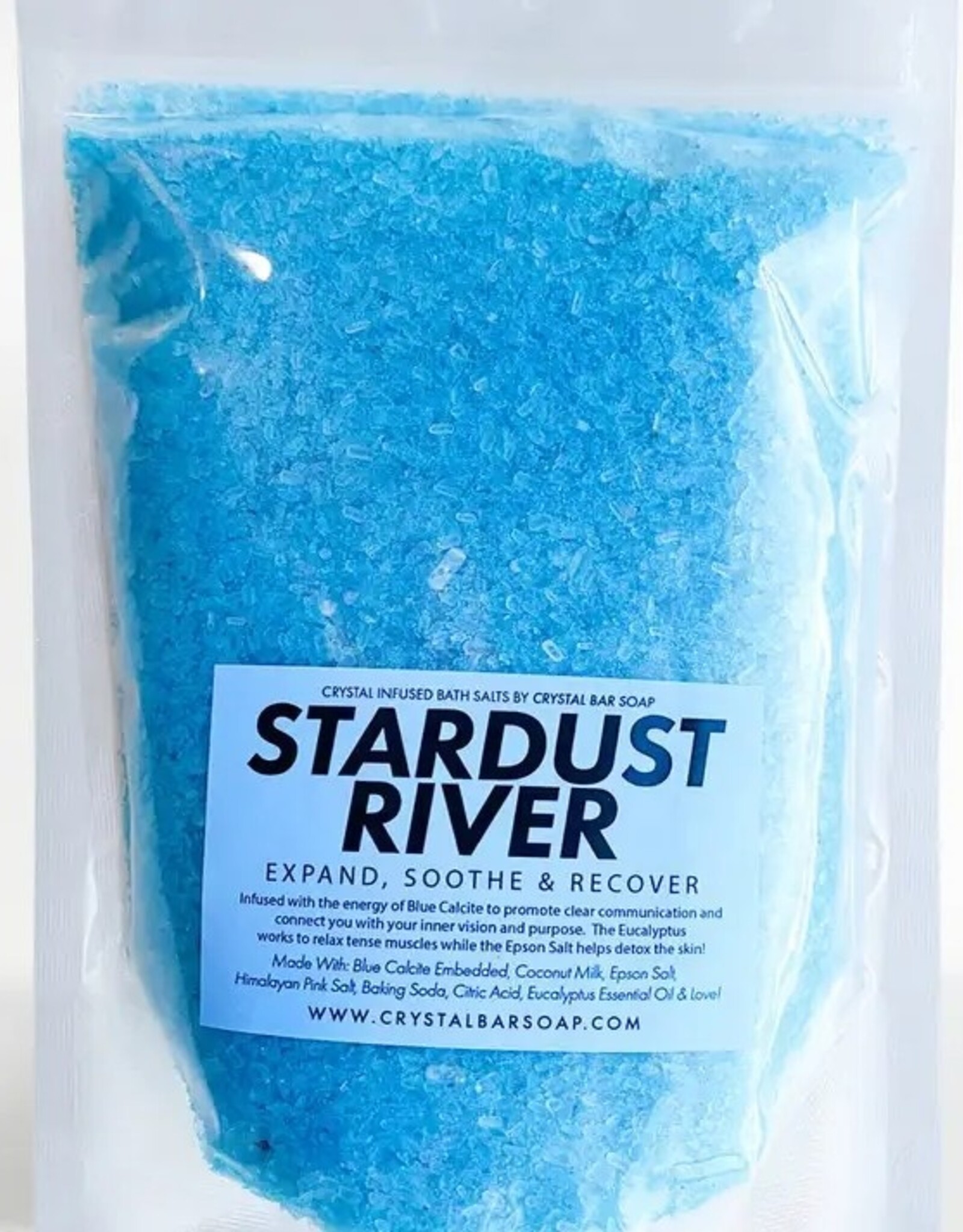 Crystal Infused Bath Salts Stardust River