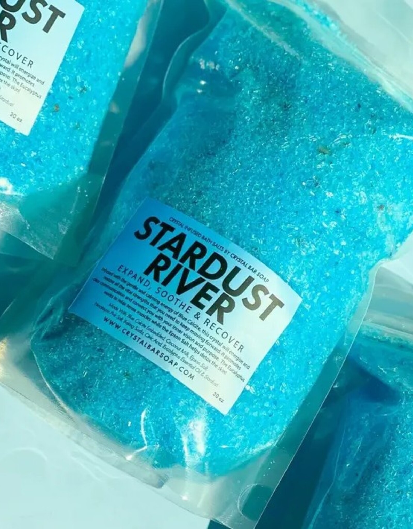 Crystal Infused Bath Salts Stardust River