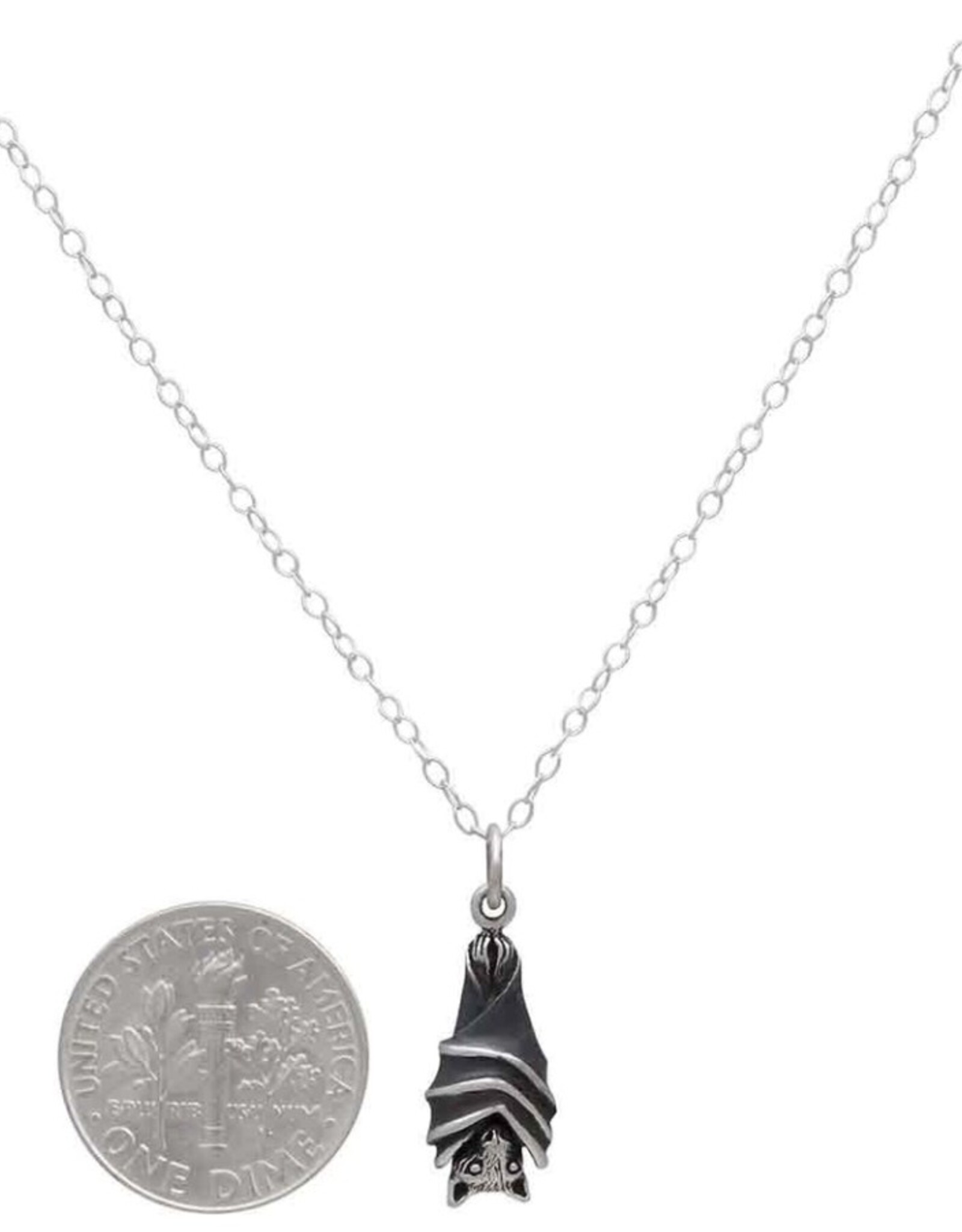 Hanging Bat Necklace |