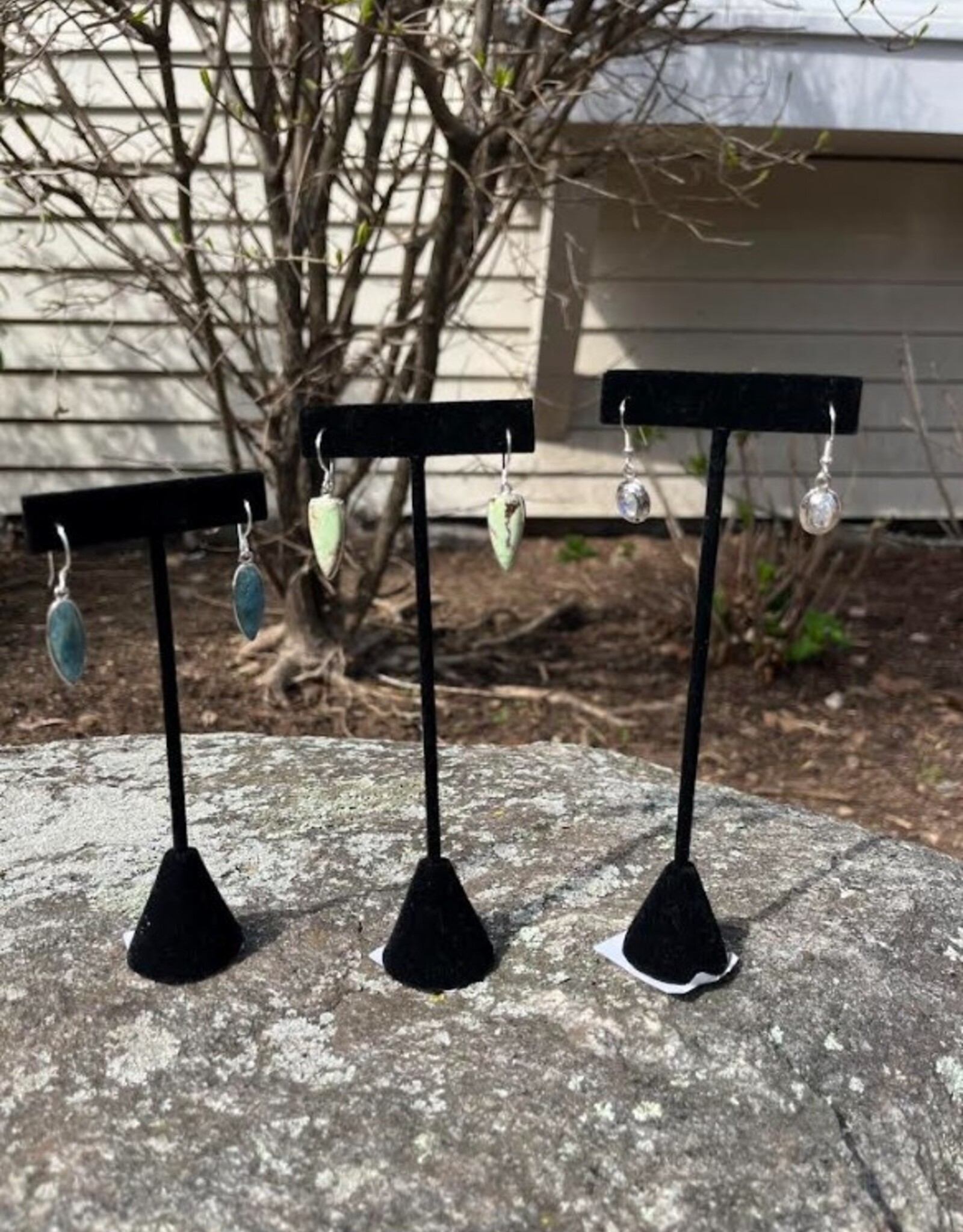 Assorted Gemstone Earrings | Sterling Silver