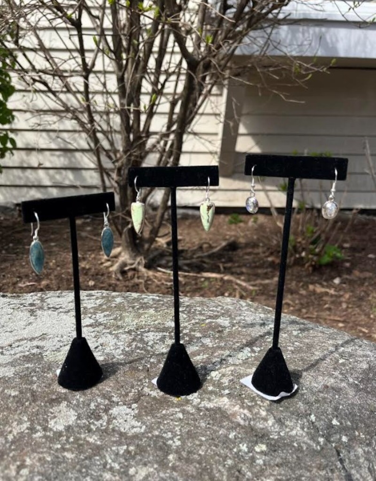 Assorted Gemstone Earrings | Sterling Silver