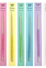 Glitter Wish 6" Beeswax Candles - Multi-Color