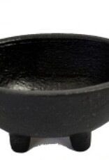 Cast Iron Cauldron - Oval - 2.5"L x 2"W x 2"H
