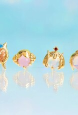 *woman of star wars stud set - gold