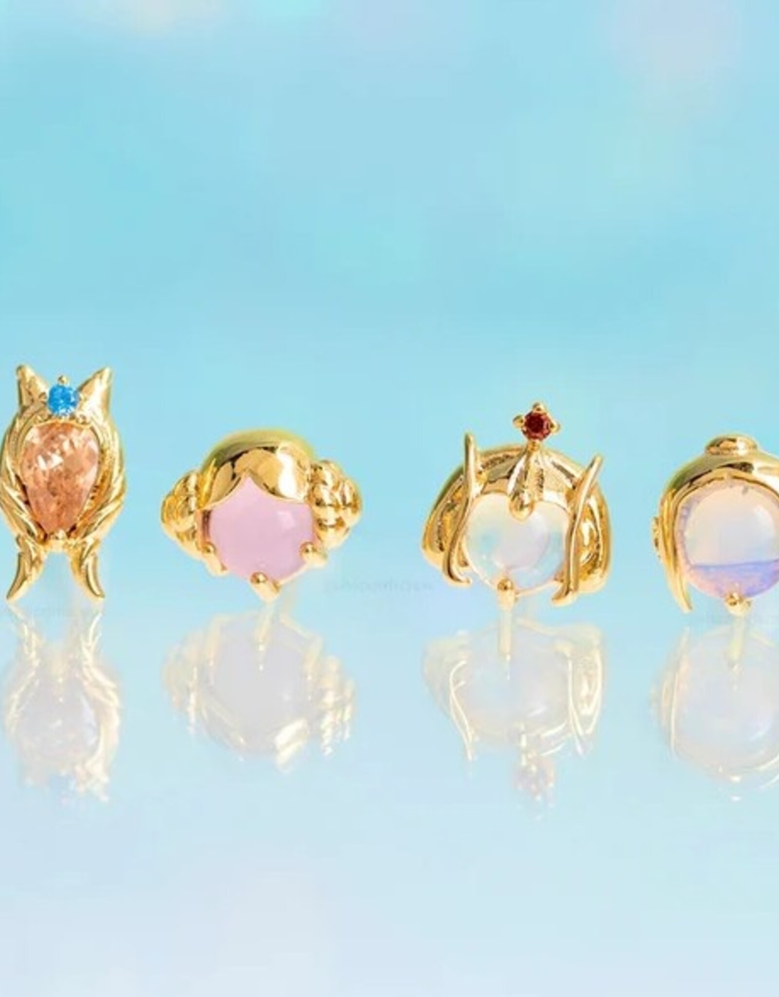 *woman of star wars stud set - gold