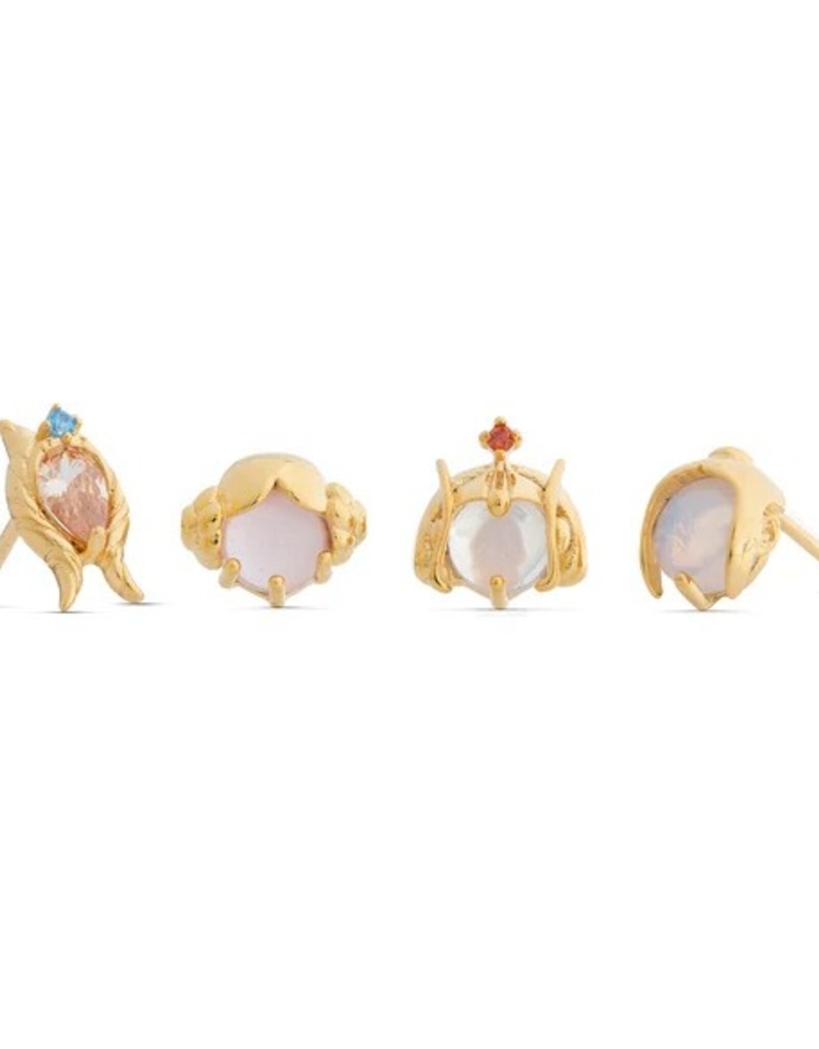 *woman of star wars stud set - gold