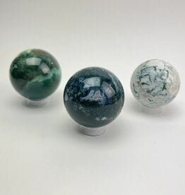 Moss Agate | Spheres | 65-70mm