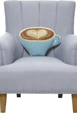 -Latte Hook Pillow