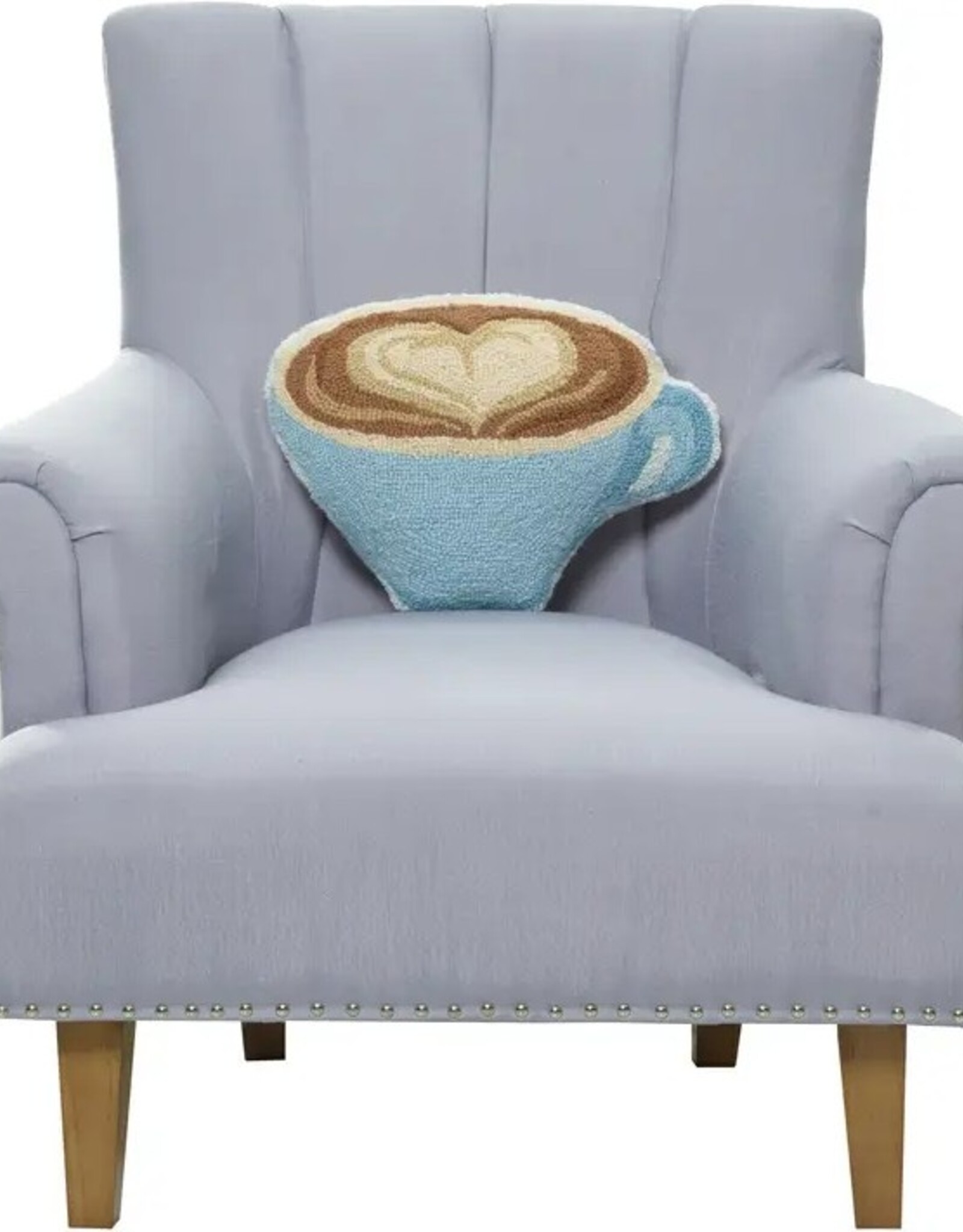 -Latte Hook Pillow