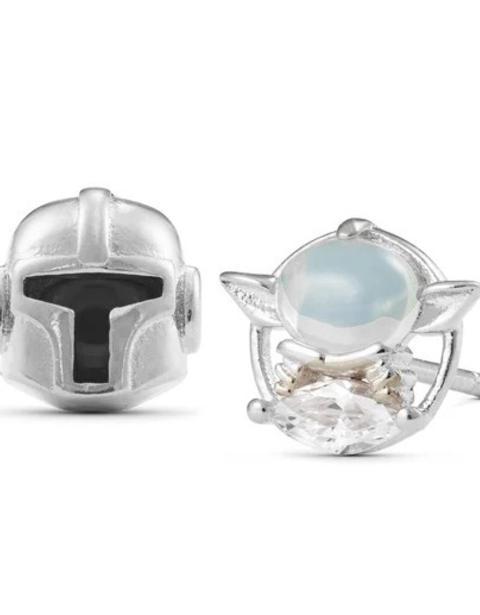 *grogu studs - silver