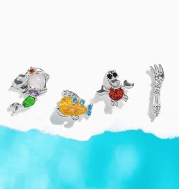 *Little Mermaid earring set - silver