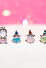 *Sleeping Beauty Earring set - silver