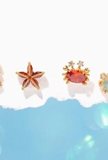 *Under the sea stud set - gold