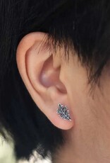 *Oak Leaf Post Earrings | Sterling Silver *Oak Leaf Post Earrings | Sterling Silver