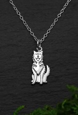 *Husky Necklace | Silver | 18"