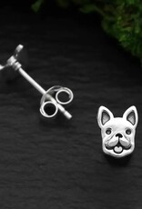*French Bulldog Necklace | Silver | 18"