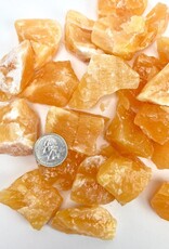 Orange Calcite Rough | 35-50MM | Mexico