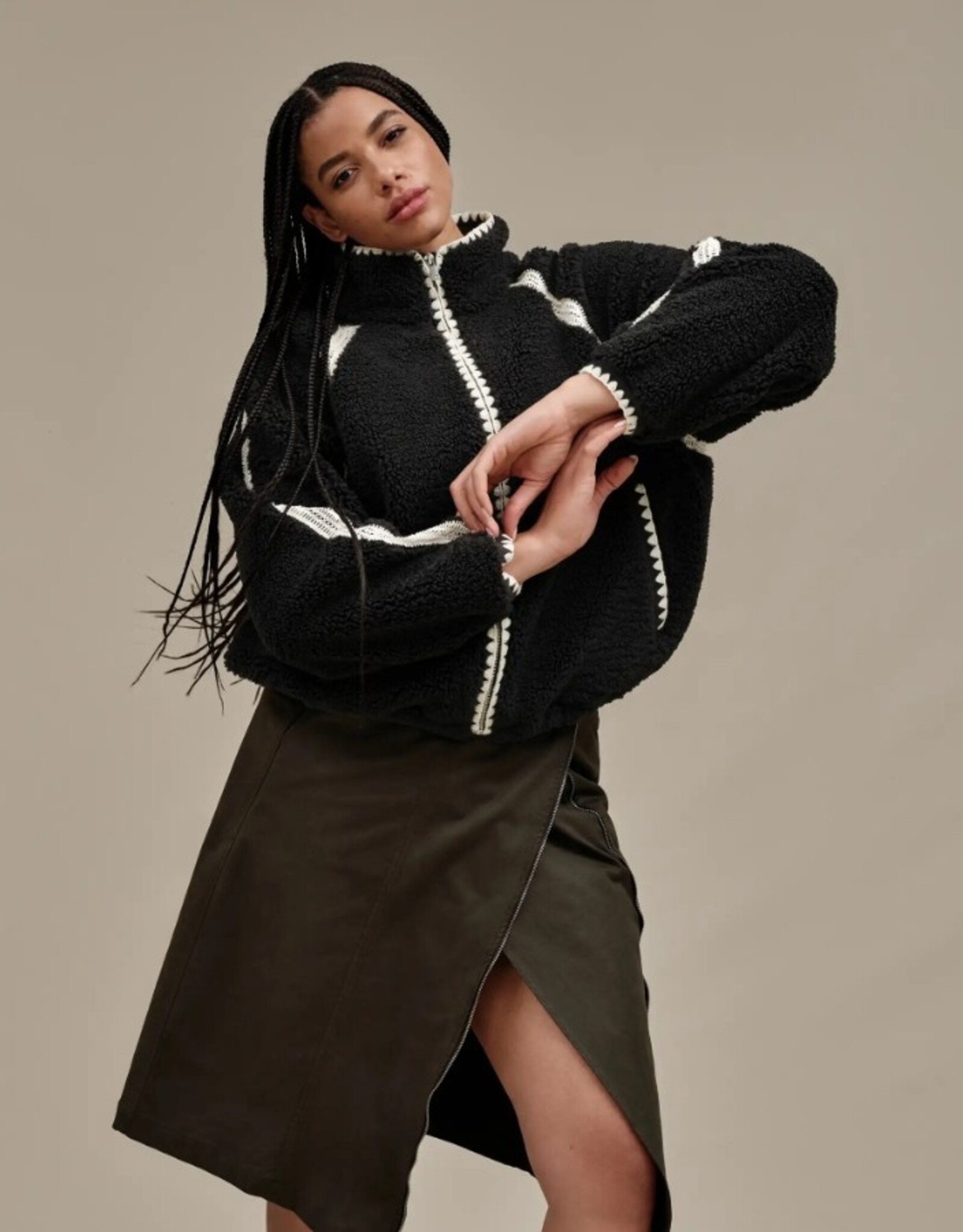 Nikia Crochet UGGfluff Jacket