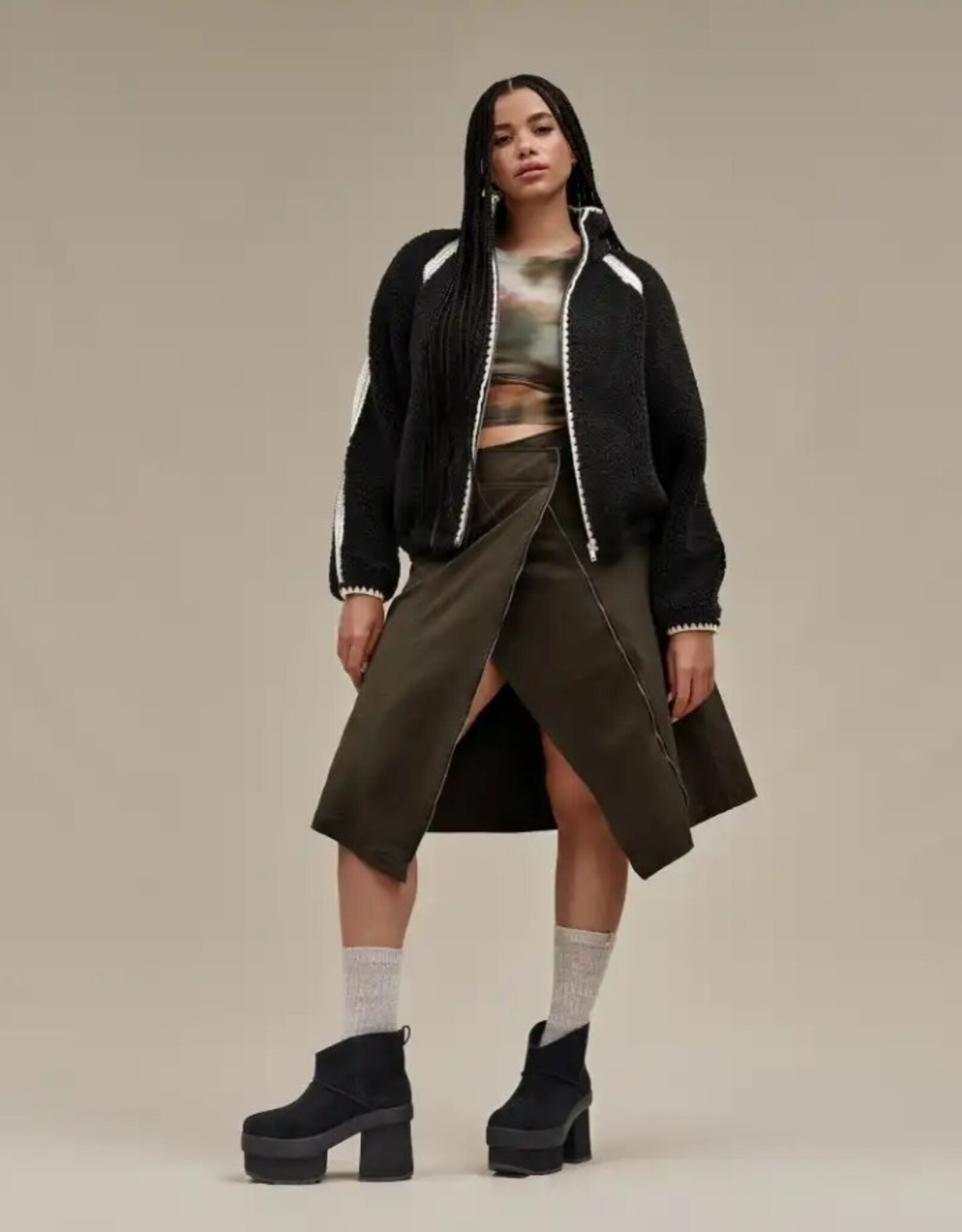 Nikia Crochet UGGfluff Jacket