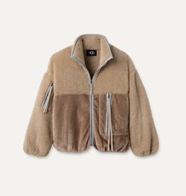 Marlene Sherpa Jacket II Sandstone / Ice Jam
