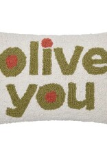 Olive You Hook Pillow - Ampersand