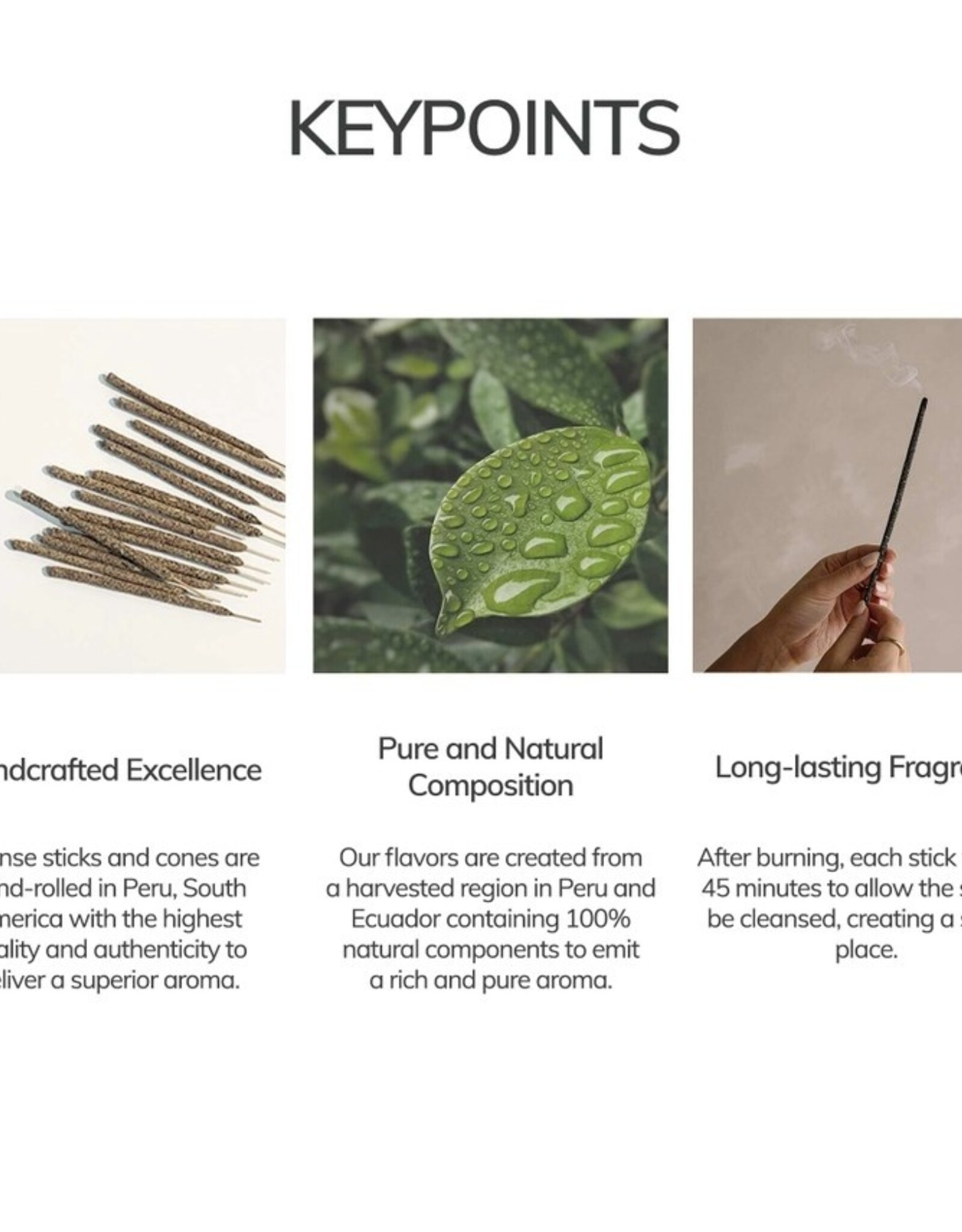 Lavender Hand Rolled Incense Stick