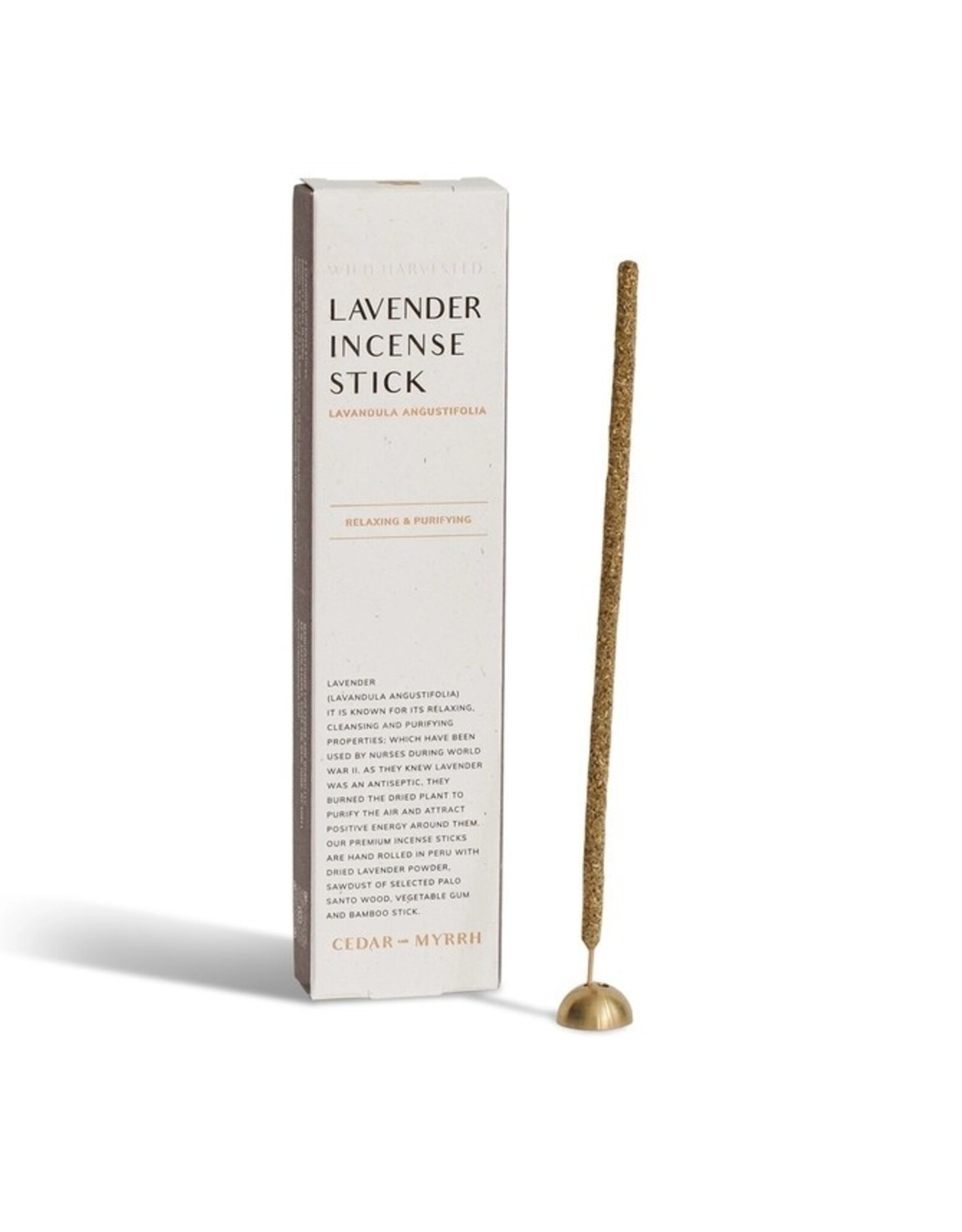 Lavender Hand Rolled Incense Stick