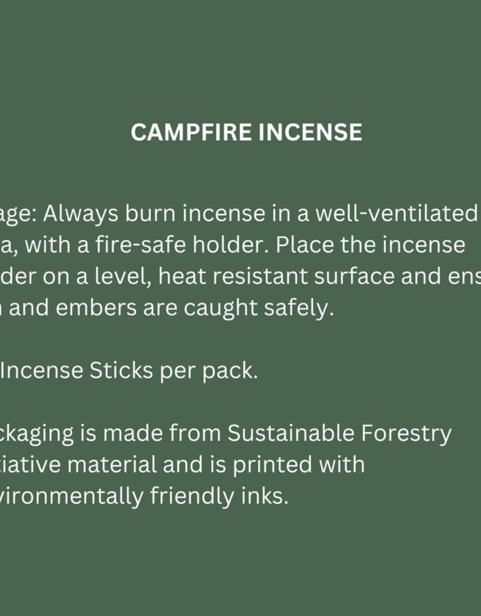 Campfire Incense |