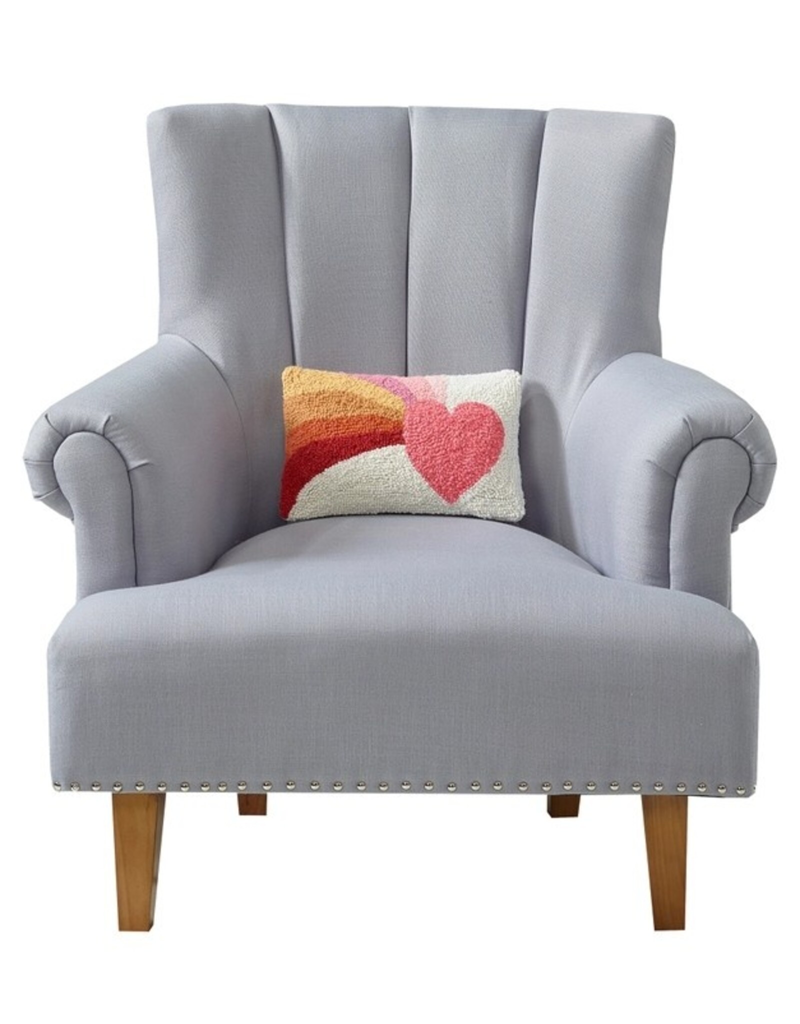 -Shooting Heart Hook Pillow