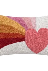 -Shooting Heart Hook Pillow