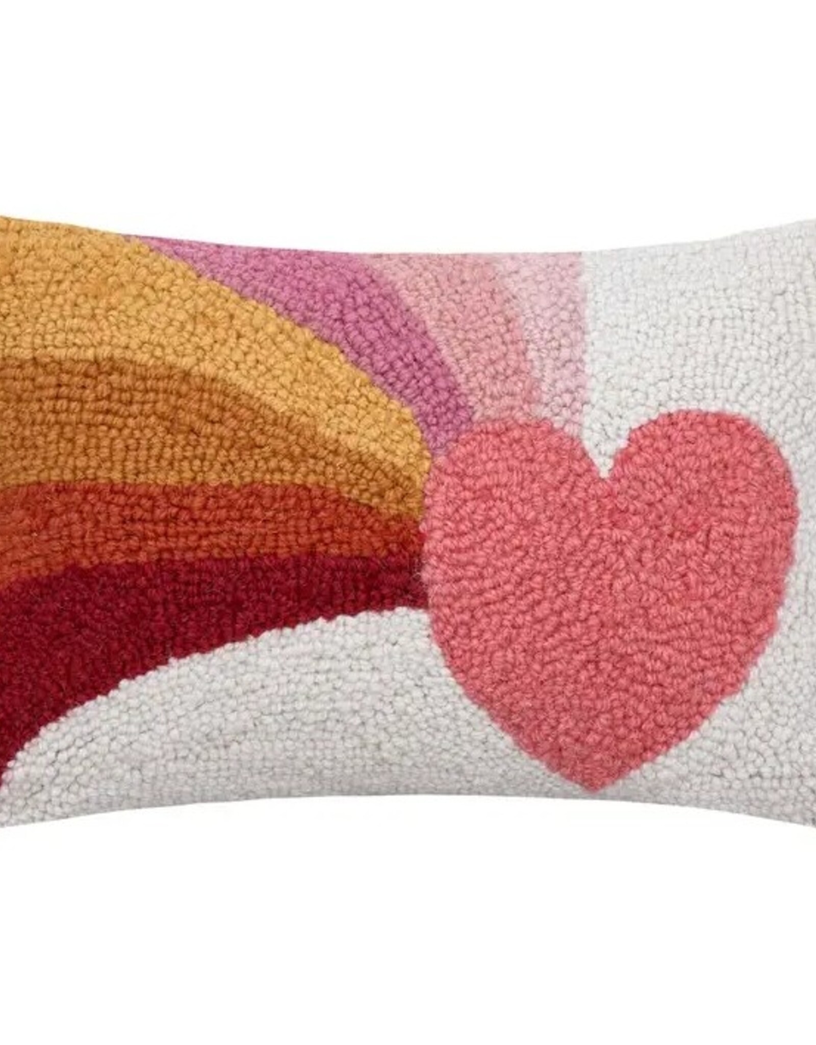 -Shooting Heart Hook Pillow