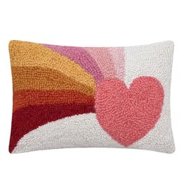 -Shooting Heart Hook Pillow