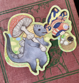 -Kaiju Mushroom Sticker