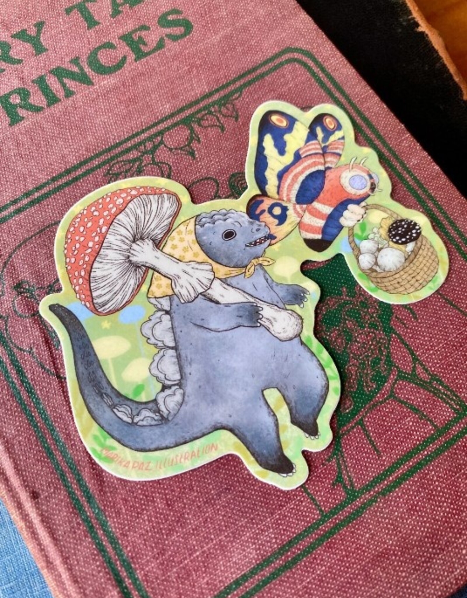 -Kaiju Mushroom Sticker