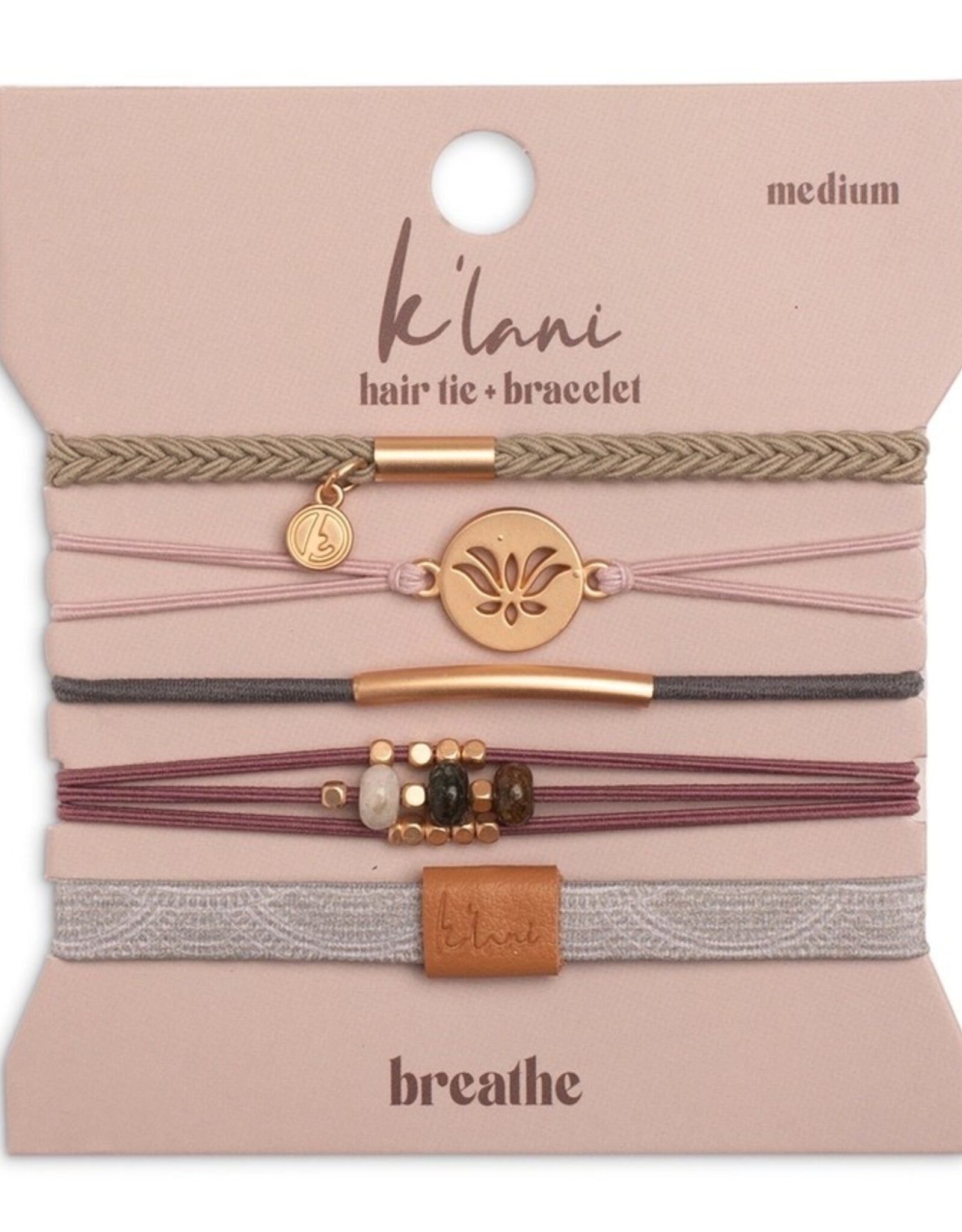 Breathe Hair Tie Bracelets |