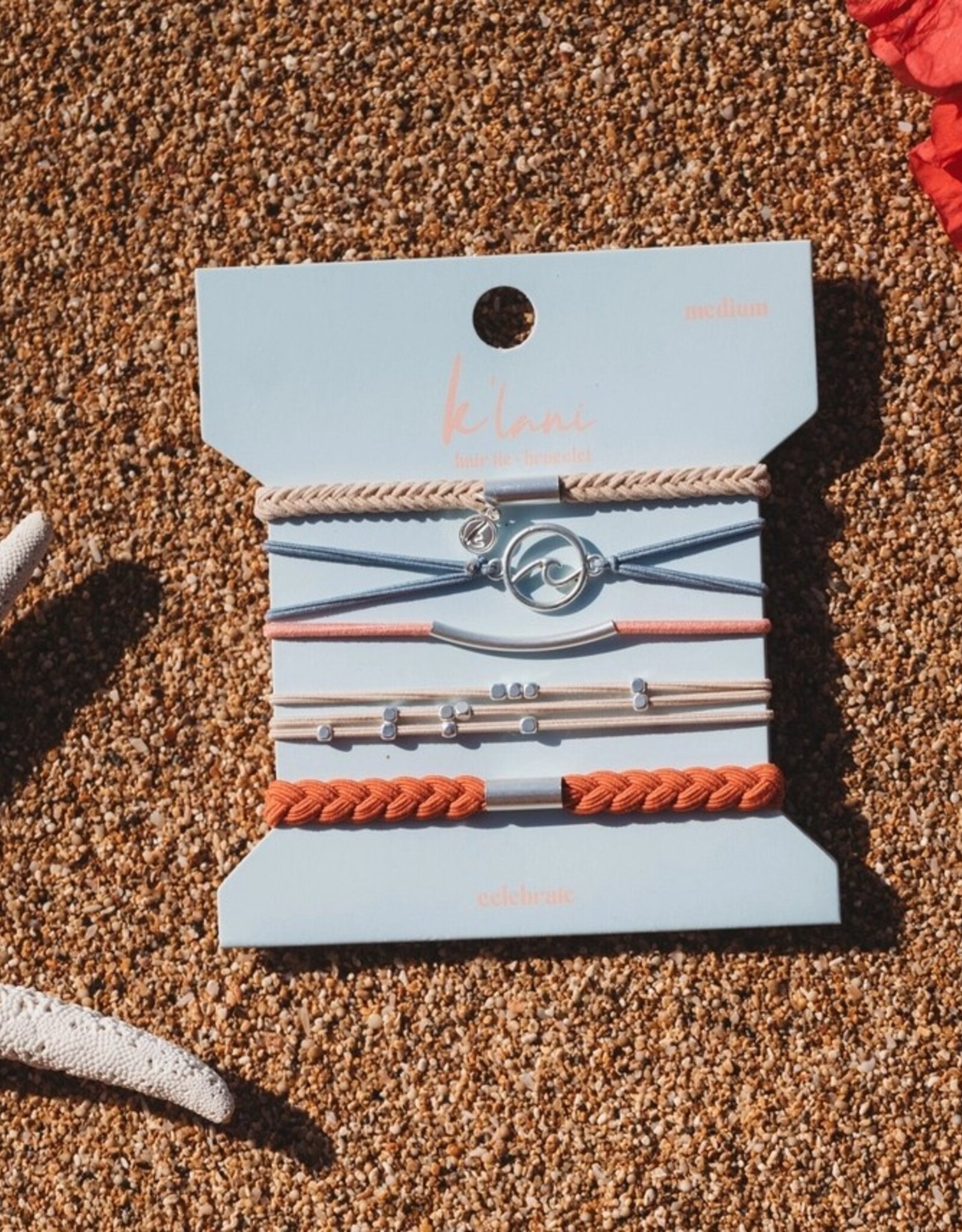 Celebrate Hair Tie Bracelets |