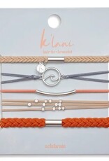 Celebrate Hair Tie Bracelets |