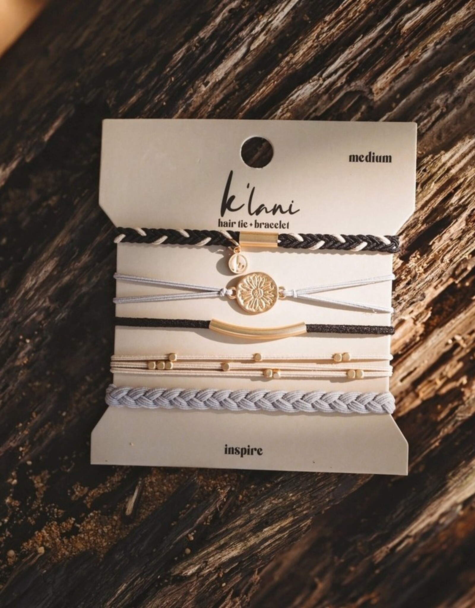 Inspire Hair Tie Bracelets |