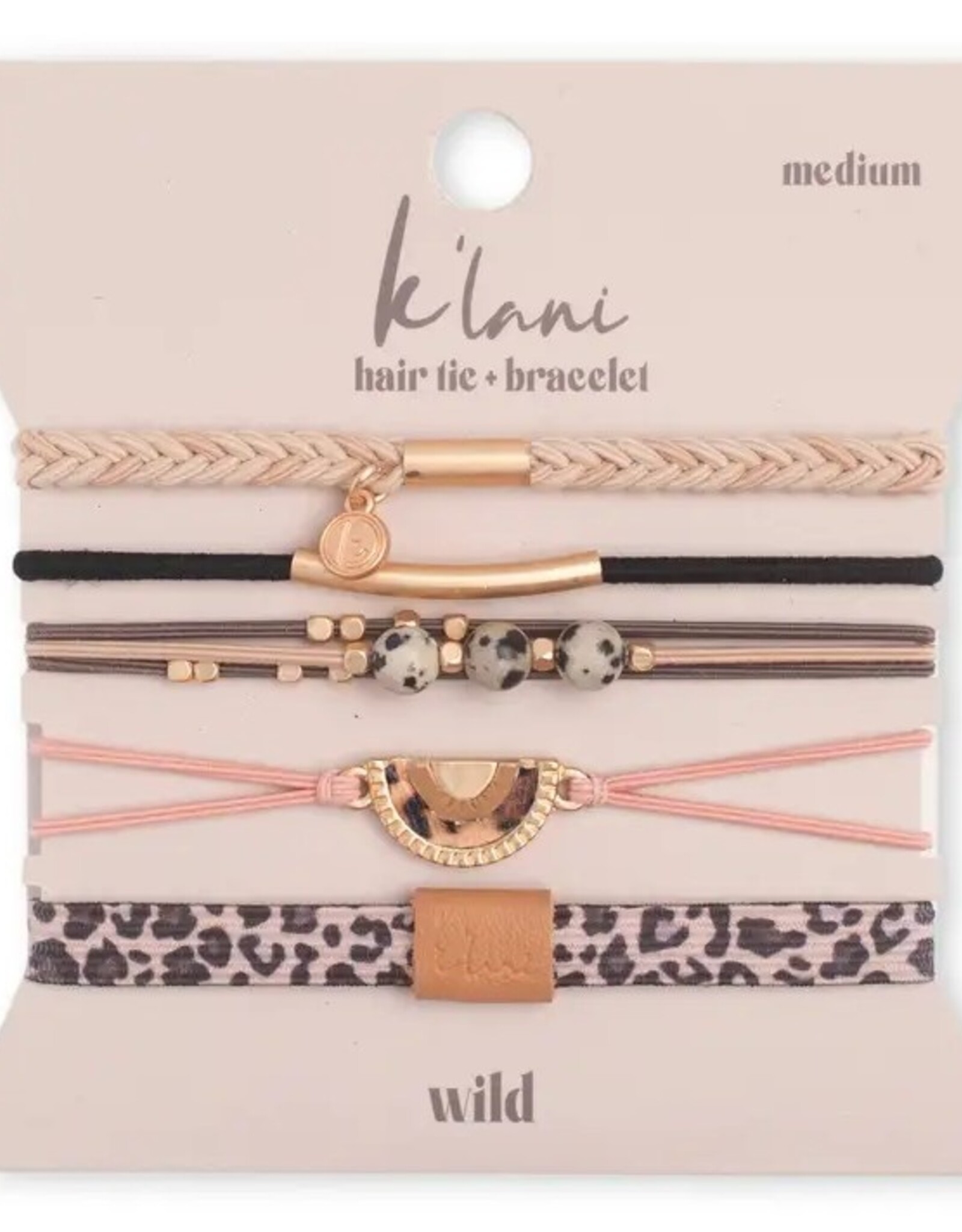 Wild Hair Tie Bracelets |