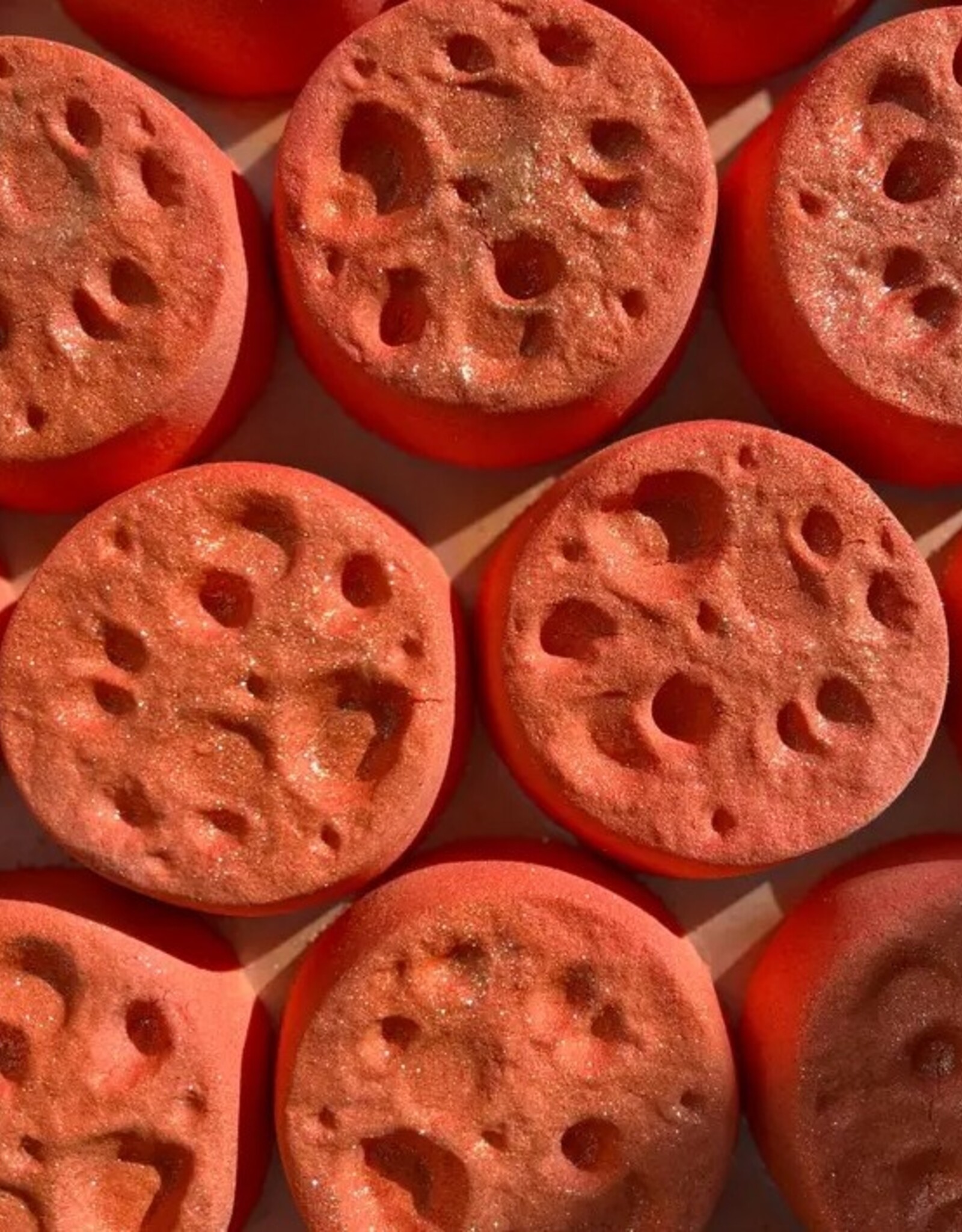 -Harvest Moon | Fall Inspired Crystal-Infused Handmade Bath Bomb