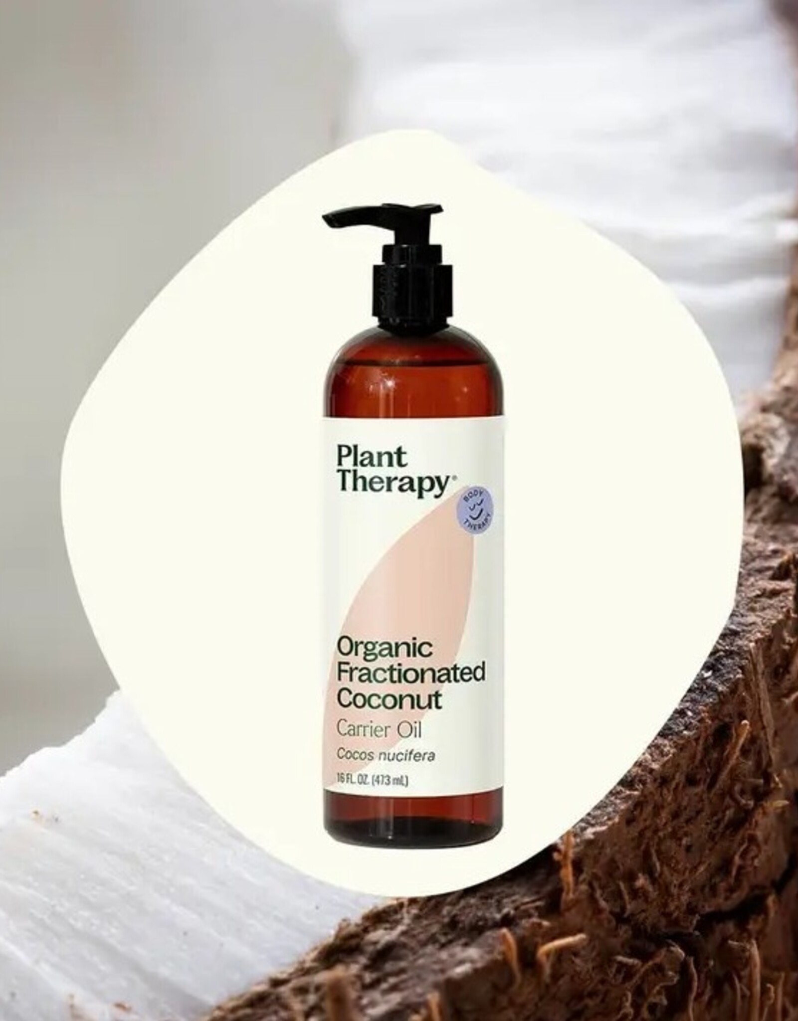 Organic Fractionated Coconut Carrier Oil 16 oz