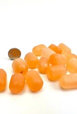 Peach Selenite Tumbled | 15-30MM | Morocco