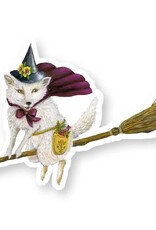 Moon Fox Magick Die Cut Vinyl Sticker